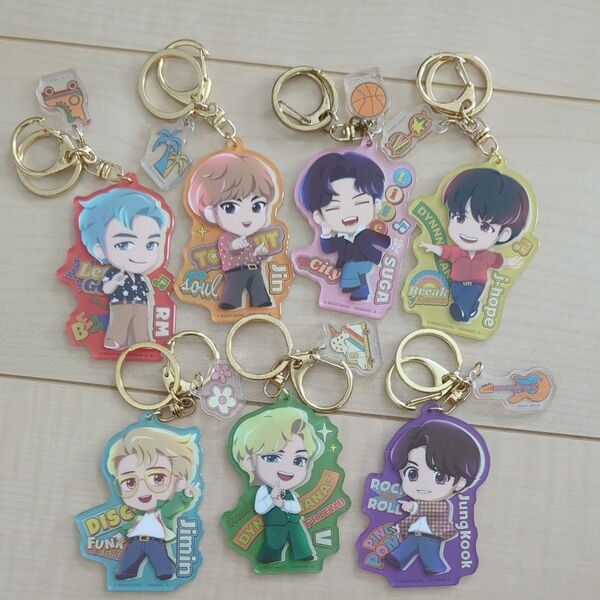 BTSアクリルキーホルダーセット アクリルキーホルダー全メンバー