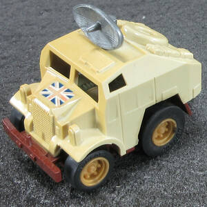  made in Japan the first period Combat Choro Q ream . army set C-04k.-do gun tractor Brown out of print 