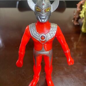 当時物 ポピー ウルトラマンタロウ ソフビ 昭和レトロ　キングザウルスシリーズ　足裏あり