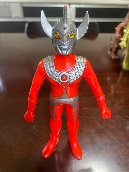 当時物 ポピー ウルトラマンタロウ ソフビ 昭和レトロ　キングザウルスシリーズ　足裏あり