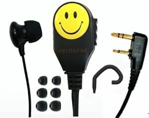  Kenwood correspondence in cam earphone mike te Mythos for 2 pin for 2WAY kana ru type smiley face attaching UBZ-LS20 UBZ