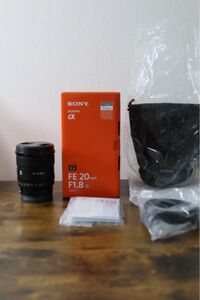 中古美品 SONY ソニー FE 20mm F1.8 G SEL20F18G Eマウント