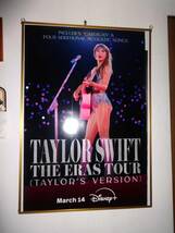 Taylor Swift The Eras Tour Taylor’s Version March 14 2023 Original 27”x40” DS Double-sided cinema Movie poster_画像1