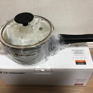 ルクルーゼ ソースパン14センチ新品