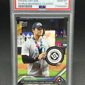 PSA10! 2023 Topps Now WBC Shohei Ohtani 大谷翔平 MVP WBC73 鑑定済み Dodgers Angels MLB ドジャース エンゼルス 侍ジャパン 日本代表