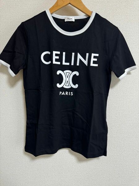 CELINE PARIS トリオンフ コットンジャージー Tシャツ