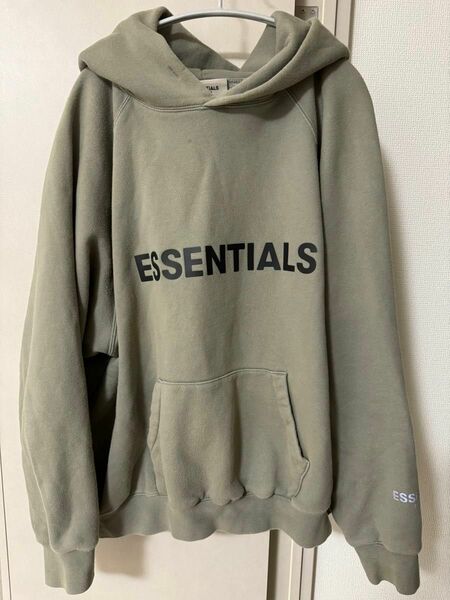 FEAR OF GOD FOG ESSENTIALS フィアオブゴッド エッセンシャルズ FRONT LOGO HOODIE