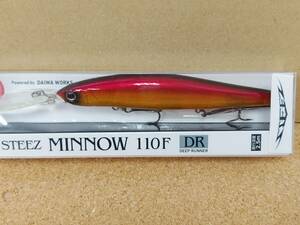 ダイワ スティーズミノー １１０Ｆ ＤＲ ③ スポーニングゴースト 赤金 Daiwa STEEZ MINNOW 110 mm/14.3g・潜行深度2.5m 定形外120円可