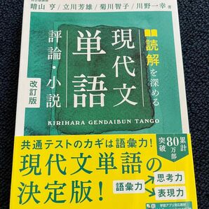 読解を深める 現代文単語 評論・小説 美品 帯つき