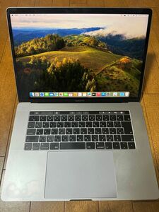 MacBook Pro 2018 15インチ バッテリー交換済み