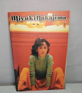 1998年　中島みゆき　コンサートツアー　miyuki nakajima　パンフレット