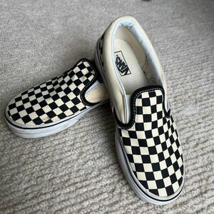 バンズ VANS スリッポン スニーカー シューズ クラシック チェッカー