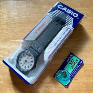 未使用　腕時計　CASIO　MQ-24　電池交換済　シンプル　ベーシック　メンズ　レディース　ユニセックス　予備電池付き