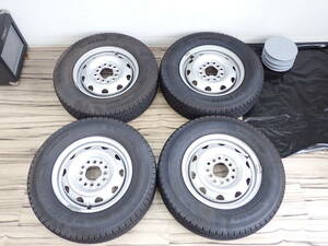 1円～ ヨコハマ アイスガードiG91 軽四 145/80R12 80/78N LT 良中古品 12インチ 4穴マルチ 4本set