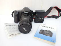 1円～ Canon キヤノン EOS 60D レンズキット EF-S 18-135mm F3.5-5.6 IS デジタル一眼 レンズズーム調整部分ベタあり_画像1