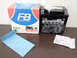 1円～ 開封品 古河電池 FURUKAWA BATTERY FTZ7S バイク用バッテリー 液入充電済 ※ジャンク扱いで