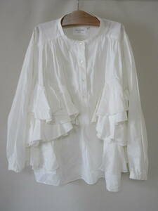 nunuformenn form frill tops 145 blouse shirt (B80)