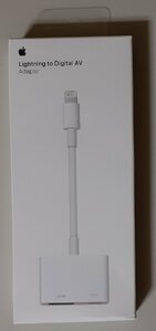 4721 未使用未開封品 Apple純正 Lightning Digital AV Adapter MD826AM/A A1438 HDMI ライトニング