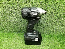 中古 HITACHI 日立工機 18V コードレス インパクトドライバ バッテリー2個 + 充電器 WH18DDL2 LYCK_画像3