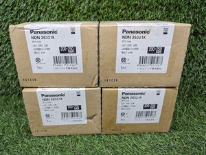 未開封品 Panasonic パナソニック 埋込穴Φ100 広角 白色 200・250形兼用 LEDダウンライト NDN26321K 本体のみ 4箱セット