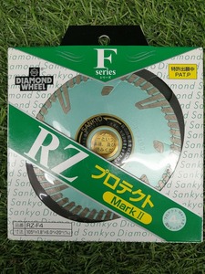 未使用品 三京ダイアモンド工業 Φ105mm ダイヤモンドホイール RZプロテクトMark2 RZ-F4 4枚セット