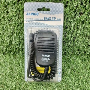 未使用品 ALINCO アルインコ 2ピンプラグ スピーカーマイク EMS-59