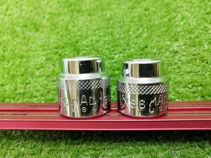 中古 MACTOOLS マックツールズ 3/8 6角 ショートソケット 【17mm 19mm 】17MMR 19MMR XS6 2個セット