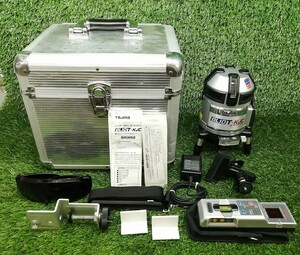 中古 Tajima タジマ 追尾 フルライン レーザー墨出し器 本体 + 受光器 BL10T-KJC TL-RCV