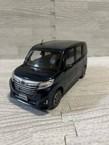 1/30 トヨタ 新型ルーミー ROOMY 前期型 カラーサンプル 非売品 ミニカー　レーザーブルークリスタルシャイン