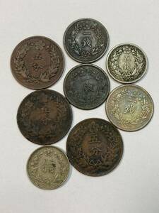 22 韓国　古銭 硬貨 貨幣 まとめ　一銭 五分　二銭五分　光武　開国　隆熙　在外貨幣