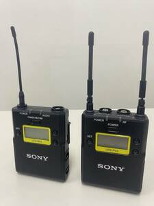 SONY ワイヤレスマイク 送受信機セット UWP-D11