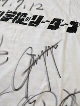 2019　サイン入り　新しい学校のリーダーズ　Tシャツ　М　青春日本代表　ATARASHII GAKKO!　SUZUKA　MIZYU　KANON　RIN　希少_画像3