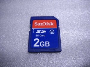 SanDisk　SDカード　2GB　