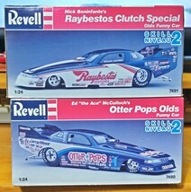 1/24 レベル ファニーカー2台セット Raybestos Clutch Special／Otter Pops Olds _画像2