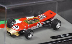 ●79　ロータス49B グラハム・ヒル 　1968　　F1マシンコレクション1/43デアゴスティーニ 模型のみ