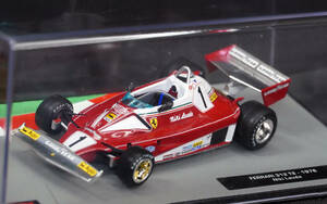 ●74　フェラーリ 312 T2 1976 ニキ・ラウダ #1　　F1マシンコレクション1/43デアゴスティーニ 模型のみ