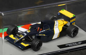 ●109　MINARDI M191 ミナルディM191 〈ピエルルイジ・マルティニ〉1991　　F1マシンコレクション1/43デアゴスティーニ 模型のみ