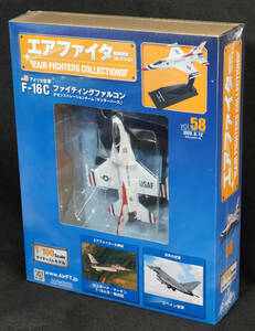 ☆58　アメリカ空軍 F-16C ファイティングファルコン サーダーバーズ 　　エアファイターコレクション　1/100　アシェット　新品未開封