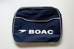 『BOAC』1960年代 エアラインバッグ デッドストック British Overseas Airways Corporation 航空機 航空会社 英国 ヴィンテージ B