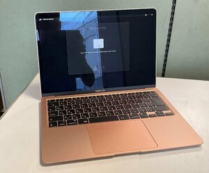 【RKGPC1】特価！Apple MacBook Air 13インチ Apple M1チップ SSD512GB メモリ8GB 8コアCPUと8コアGPU ゴールド MGNE3JA 中古