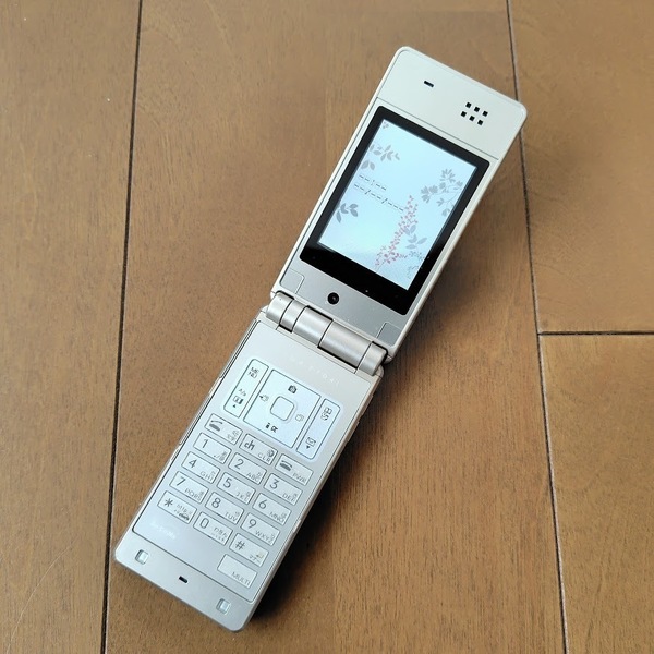 【docomo FOMA】富士通 FUJITSU F704i シルバー 携帯電話 ガラケー 初期化・動作確認済み