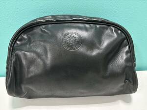 GUCCI Gucci leather pouch second bag black Vintage goods 