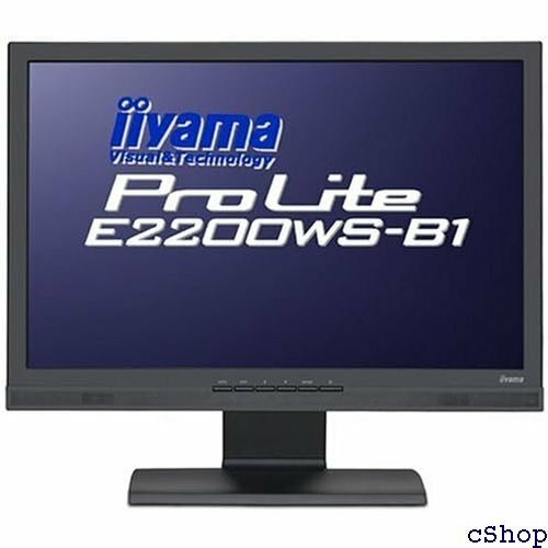美品 iiyama 22インチワイド液晶ディスプレイ ブラック PLE2200WS-B1 16