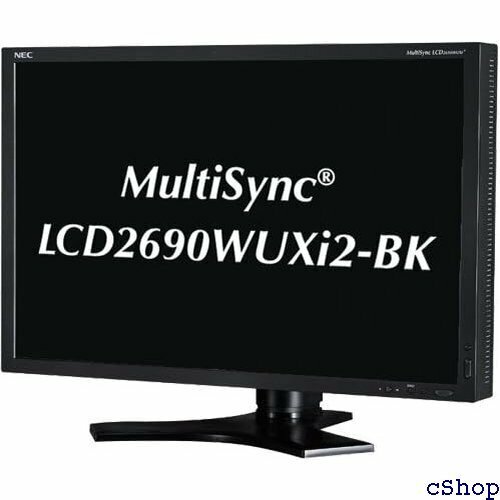 美品 NEC MultiSync 25.5型ワイド液晶ディスプレイ ブラック LCD2690WUXi2-BK 67