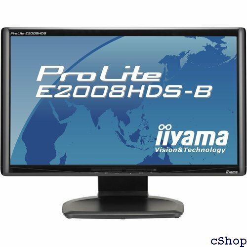 美品 iiyama 20インチワイド液晶ディスプレイ 160 統入力装備 マーベルブラック PLE2008HDS-B1 118