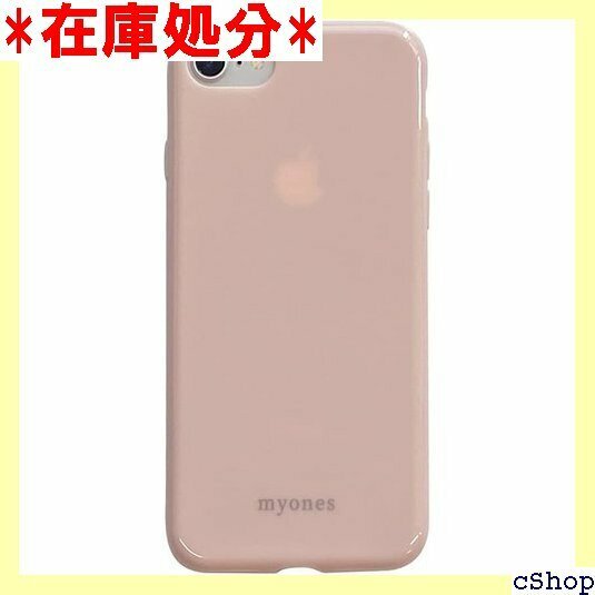 iPhone7/8/SE2 2020 くすみピンク ラー 韓国 スマホケース ソフト かわいい myones 409