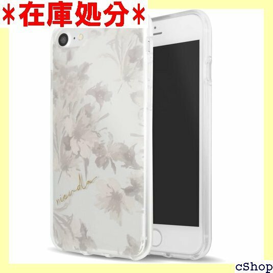 rienda iPhone SE 3 ケース iPh アイフォンse ブランド スマホケース くすみホワイト 582