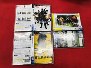メタルギアソリッド OPS METAL GEAR SOLID PORTABLE ピースウォーカー オマケ付 3本 セット 即落札!