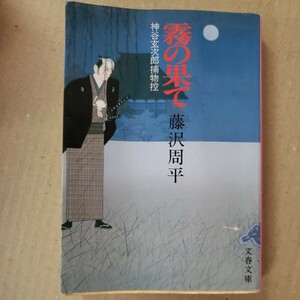 「霧の果て　神谷玄次郎捕物控」藤沢周平　文春文庫