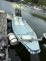 ヤンマーDE28 船　ドライブ船　漁船　釣り_画像1